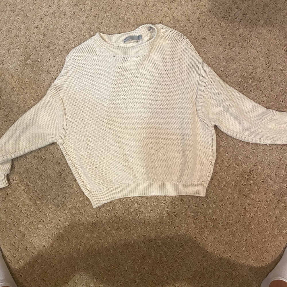 Vince Cream Sweater